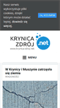 Mobile Screenshot of krynica-zdroj.net